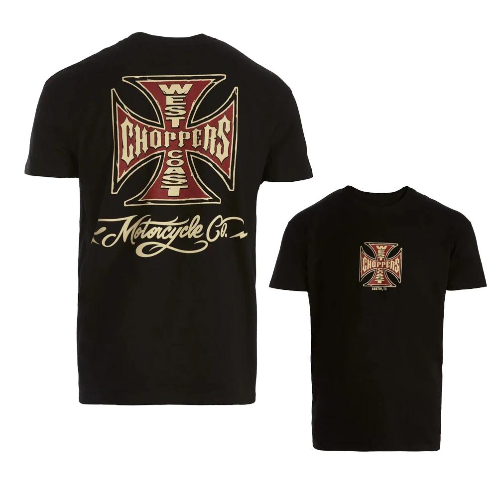 Summer Fashion T-shirt Men's Cotton Printed T-shirt Casual Retro Large Outdoor Sports Versatile Short Sleeve