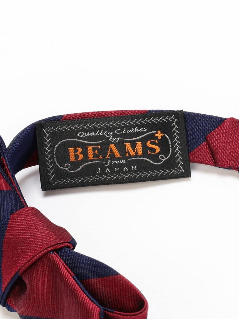 Beams Plus Regimental Bow 38440046107 Men's Tie, Wine, 0,