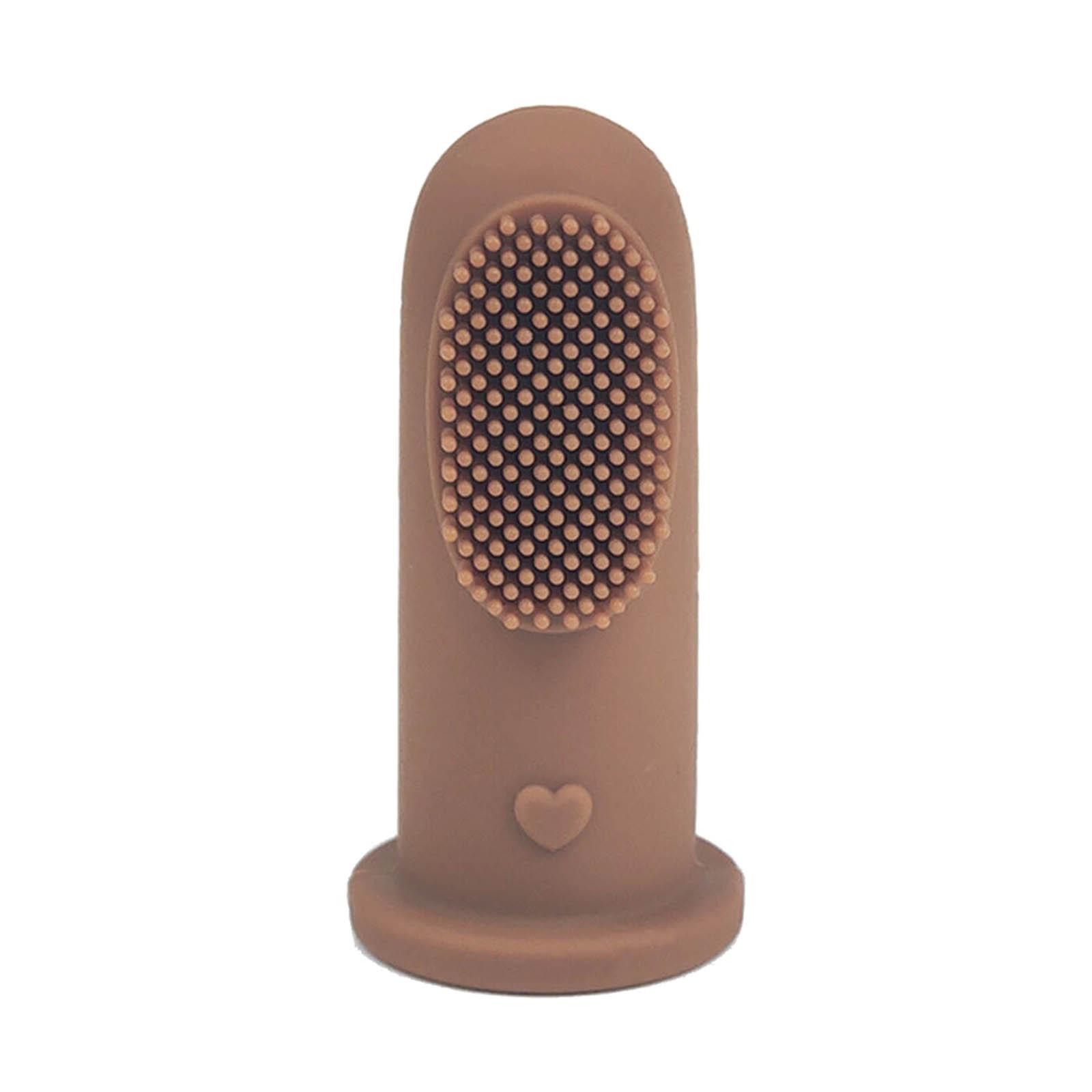 

Детская зубная щетка для пальцев из пищевого силикона для чистки зубов у детей, мягкая массажная щетка для ухода за зубами у детей от 0 до 2 лет 10