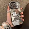 Cross-border Map Apple Phone Case for iPhone 11/XR/12/13/14/15/16 Pro Max - Drop-Proof, New Model