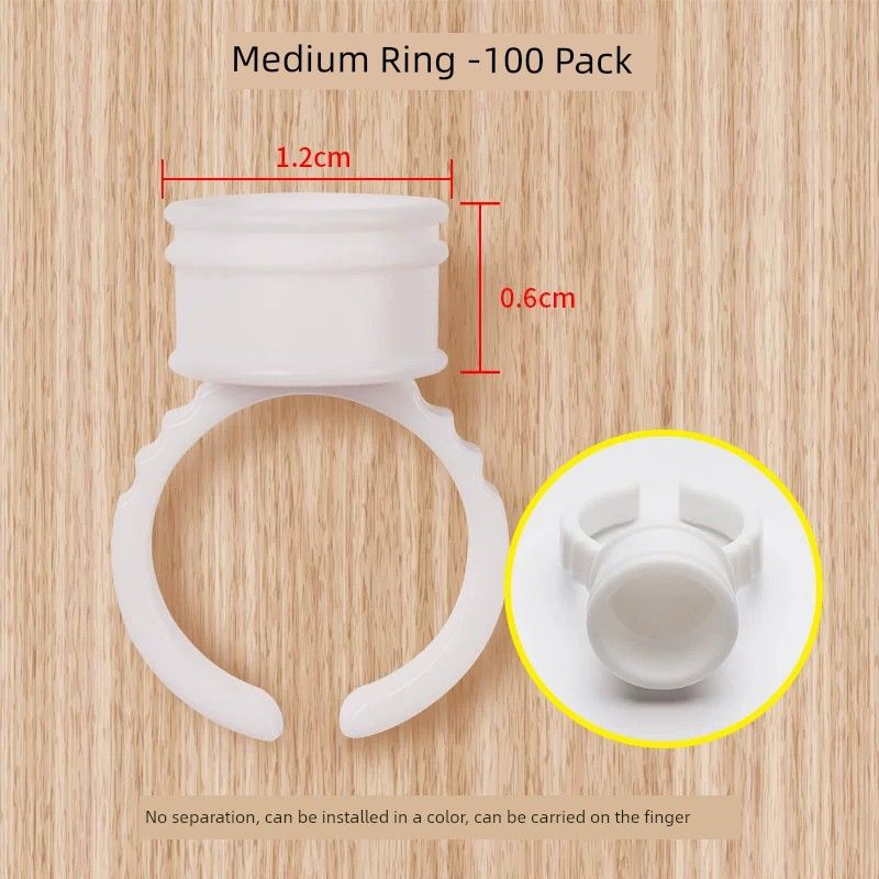 Tattoo Ring Tattoo Embroidery Pigment Cup Tattoo Ring Tattoo Embroidery Products Grafting Eyelash Ring Tattoo Embroidery Products Tools