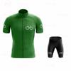 Herren Fahrradtrikot Shorts Set Atmungsaktiv Schnelltrocknend Fahrradbekleidung Rennrad Mountainbike