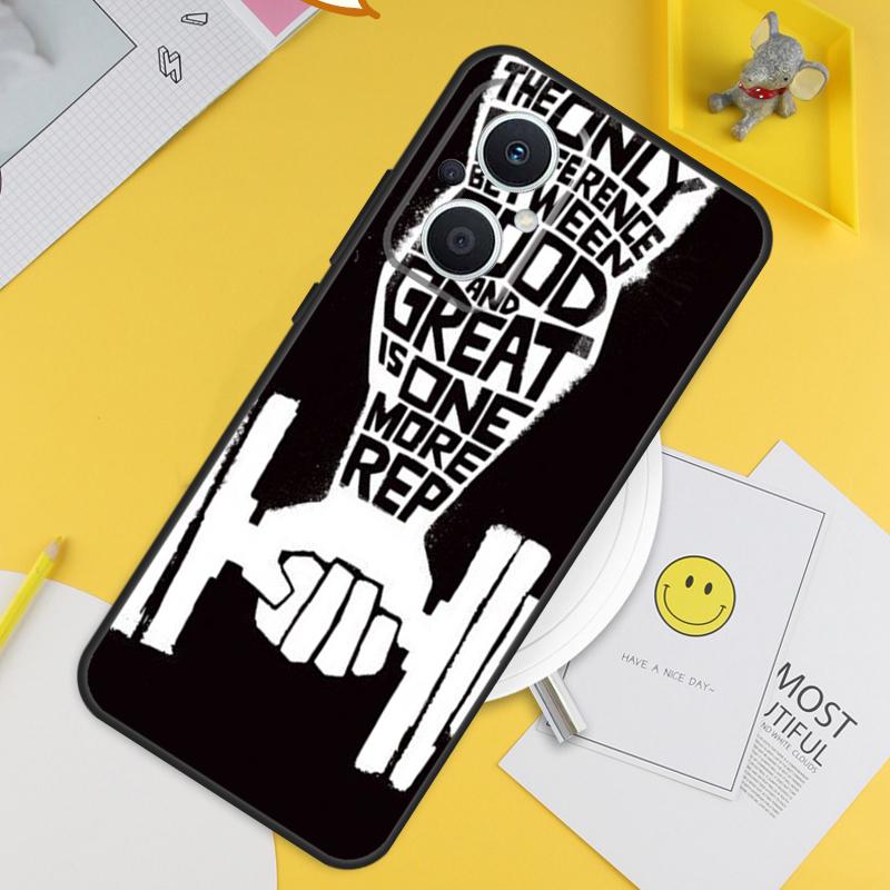 Bodybuilding Gym Fitness For OPPO Reno 14F 13F 12F 11F 13 12 11 10 14 Pro 7 8 Lite 8T OPPO Find X5 X6 X8 X9 Pro Case