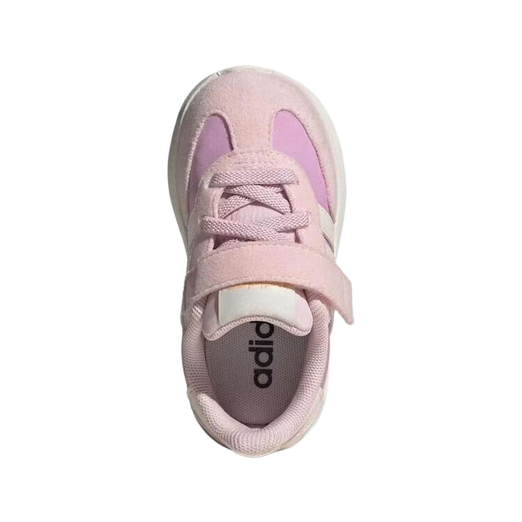 Adidas Run 70s 2.0 Versatile Comfortable Low-Top Walking Shoes Baby sneaker Pink JS2315