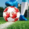 Robert Lewandowski Size 5 Soccer Ball, Machine-Stitched PVC, Durable & High Bounce, All Ages Fit, Fan Merchandise, Matches & Outdoor Use.