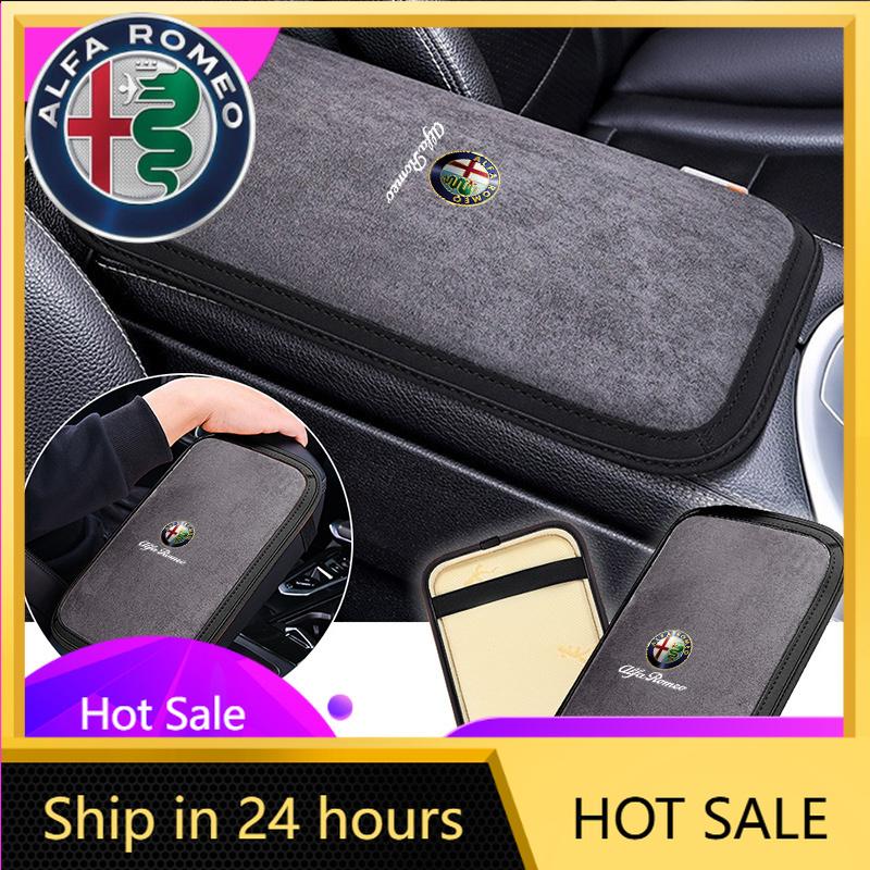 Autoaufkleber Für Alfa Romeo Auto Mittelarmlehne Polsterbox Schutzpolster Rutschfest Für Alfa Romeo Giulia Stelvio Giulietta 156