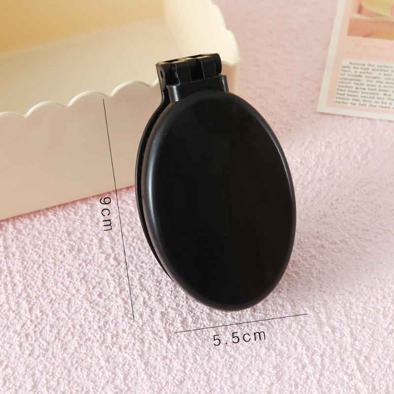 Portable Folding Hair Comb With Mirror, Lightweight & Travel-Friendly For On-The-Go Styling. A Perfect Gift For Women & Girls.