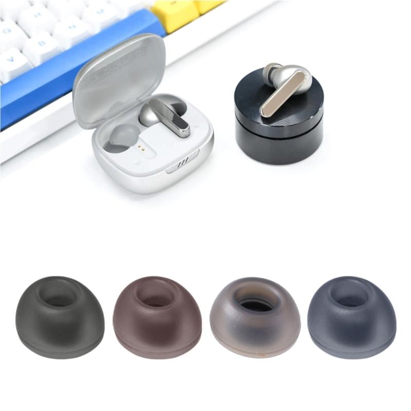 Silicone Ear Tips Earbuds Set For LIVE PRO2 In Ear Earphones Earcaps 3 Sizes for Perfect Fit