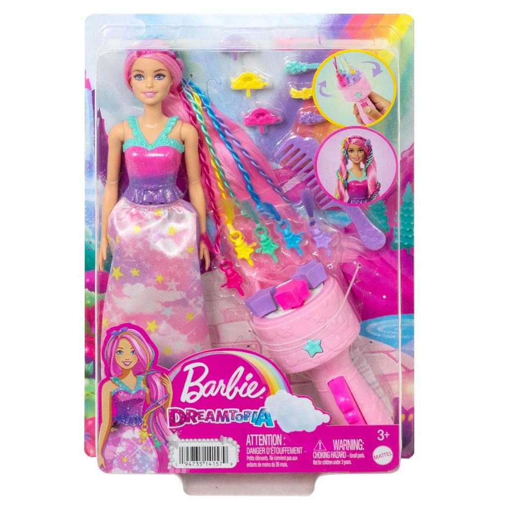 barbie Snadné vlasy ve filmovém doplňku let starém a HNJ06 Spin! uspořádání/objevila se "Barbie"! ? [Oblékací panenka] [Panenka, sada] [3 nahoru] [Dárek]