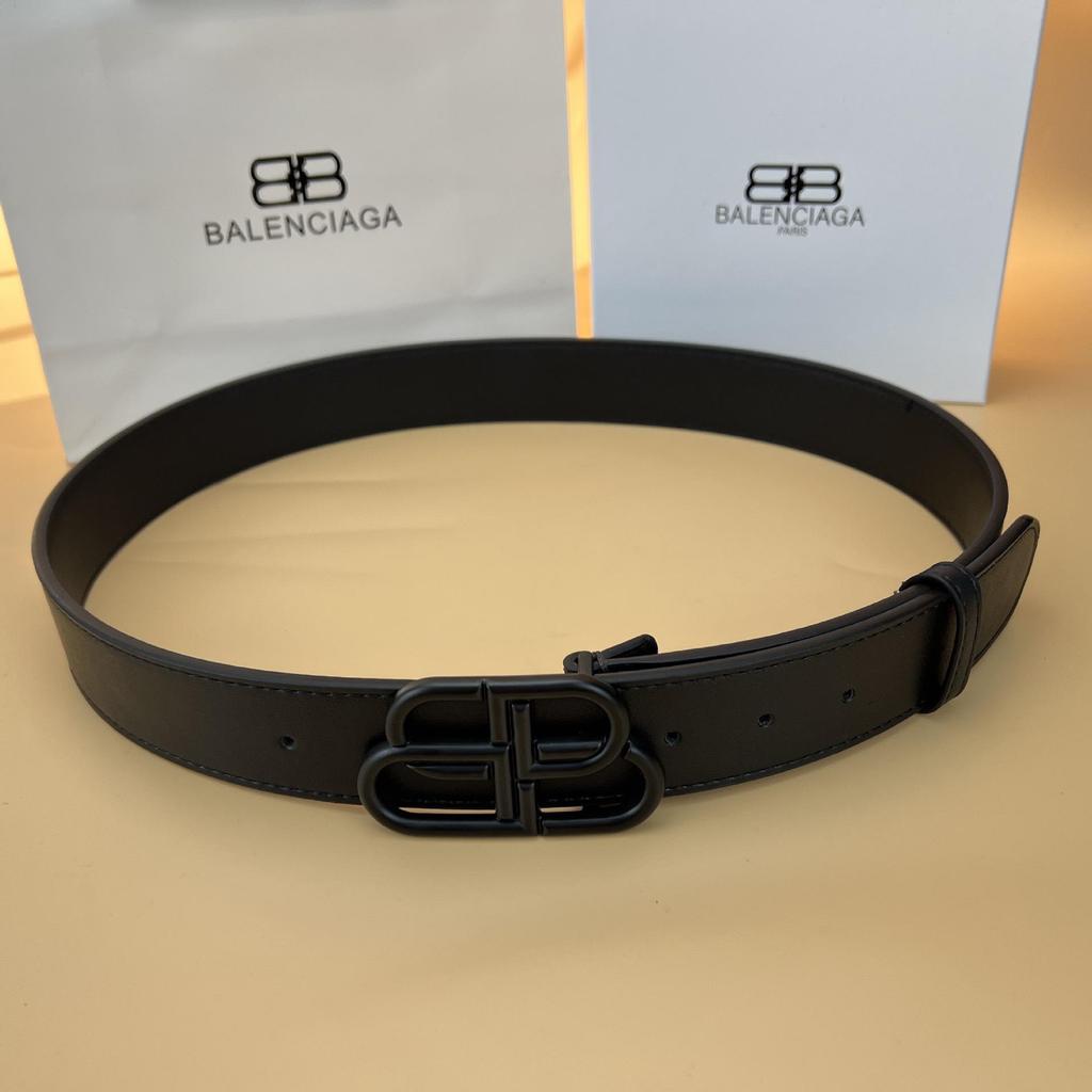 Unisex pásek 3,8 cm s hladkou vazbou - Módní a jednoduchý pasový pás v obchodním stylu