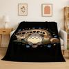 Klassische T-Totoro Cartoon Niedliche Flanelldecke Weiche Warme Überwurfdecke für Schlafzimmer Wohnzimmer Bett Reisen Camping Picknick Kind