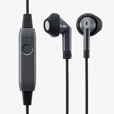 Elecom Bluetooth con Copertura in Silicone che si Adatta all'Orecchio Interno Riproduzione Musicale Facile USB Auricolari Neri, Microfono, Fascia da Collo, Orecchie, Tipo, Chiamate, Controllo,