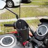 Motorcycle Scooter Cup Holder with Strong Stability & Quick Release Function Adjustable Width Cup Mount Simple Installs
