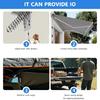 Multipurpose Garage Attic Ladder Pulley Replacement System Rusts Proof Steel Construction Compact Space Saving