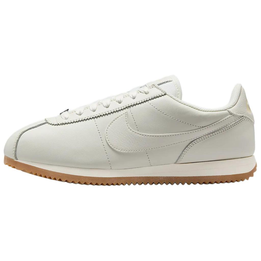 Nye Nike Cortez SE Sklisikre Slitesterke Lav Topp Fritids Løpesko Dame Beige HV6936-133