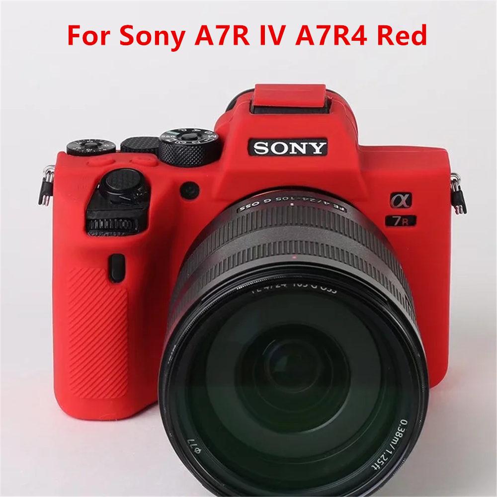 Soft Silicone Armor Camera Body Case For Sony A7R5 A7R4 A7M4 A7R3 A7R2 A7S2 A72 ZVE10 ZV1F ZV1F M2 Protective Rubber Cover