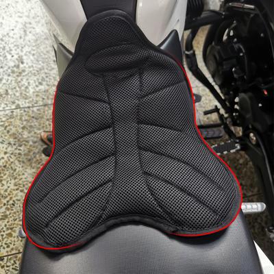 Motorrad Gel Sitzkissen Atmungsaktiv Wärmedämmung Air Pad Abdeckung Anti Slip Sonnenschutz Sitz Abdeckung Stoßdämpfung Vier