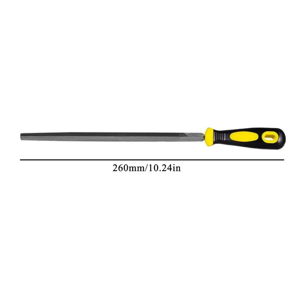 New Triangular Needle File Half-Round 6 inch Metal Files Round High Carbon Steel File