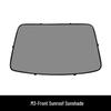 Tesla Model 3 Sunroof Sunshade: Light-Blocking, Heat-Insulating Screen