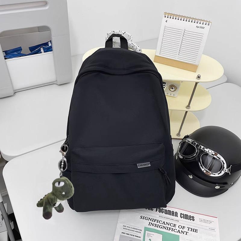 Girls' Fashion College-Style Backpack: Large Capacity, Casual Travel, Junior High School, or Couples