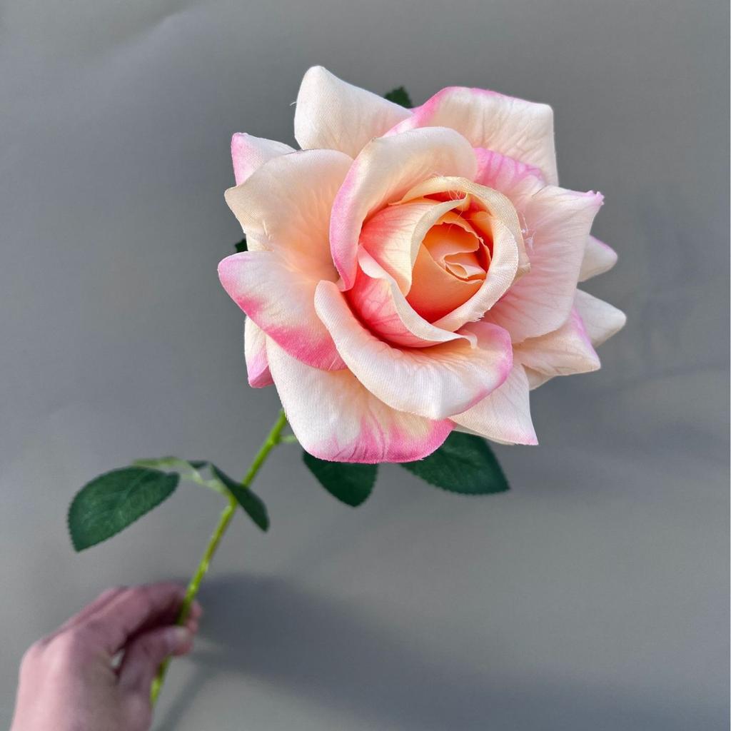 5pcs Artificial Rose Flower Branch New Arrival Good Quality Rose for Wedding Floral Decoration