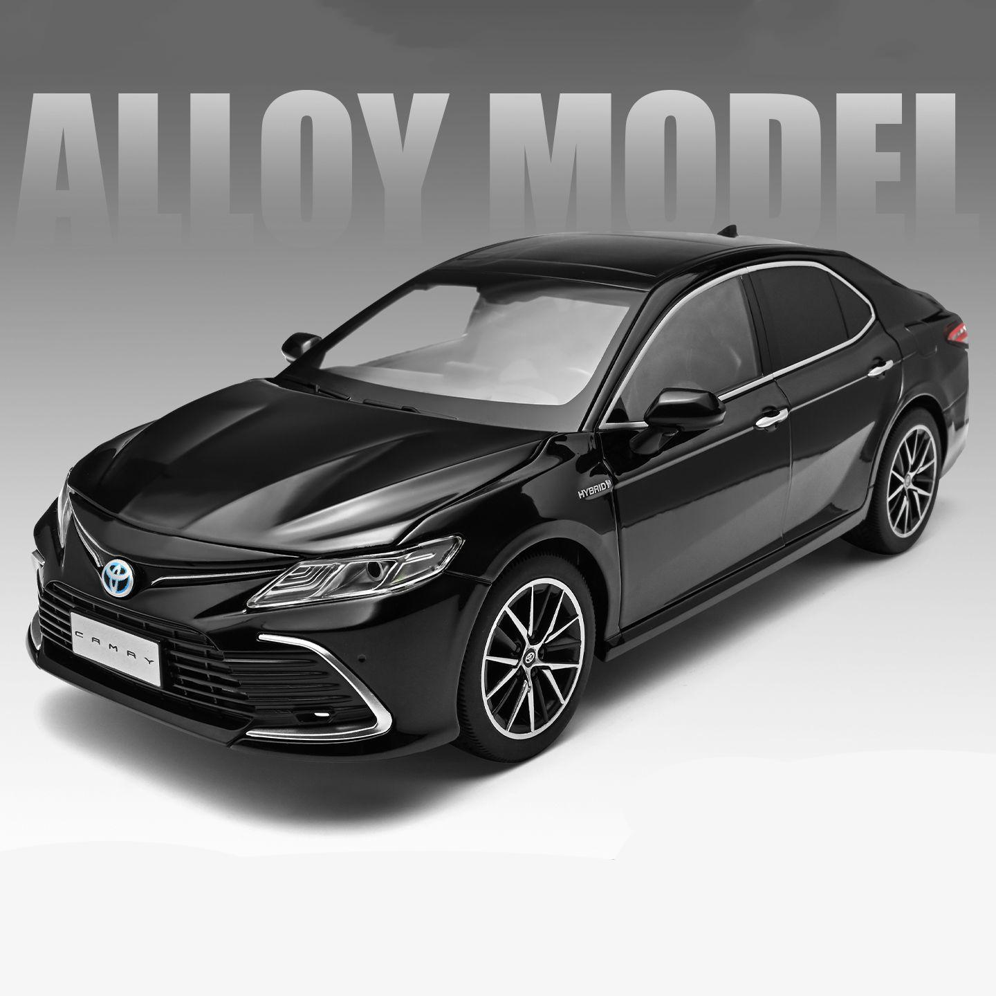 

1/18 TOYOTA Camry 2023 Coupe Alloy Car Model Diecast Metal Vehicles Car Model Simulation Collection Children Toy Gift Decoration чорний