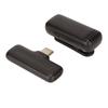 Wireless Lavalier Microphone Noise Reduction Plug and Play Clip On Lapel Mic with Charging Case for