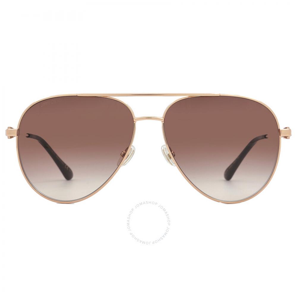 

Jimmy Choo Ladies Gold Tone Sport Sunglasses OLLYS 0DDB HA OLLY S 0DDB HA 60