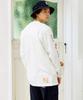 351907 Super Heavy USA/C Shiba Inu Drink Long Sleeve T-Shirt White M