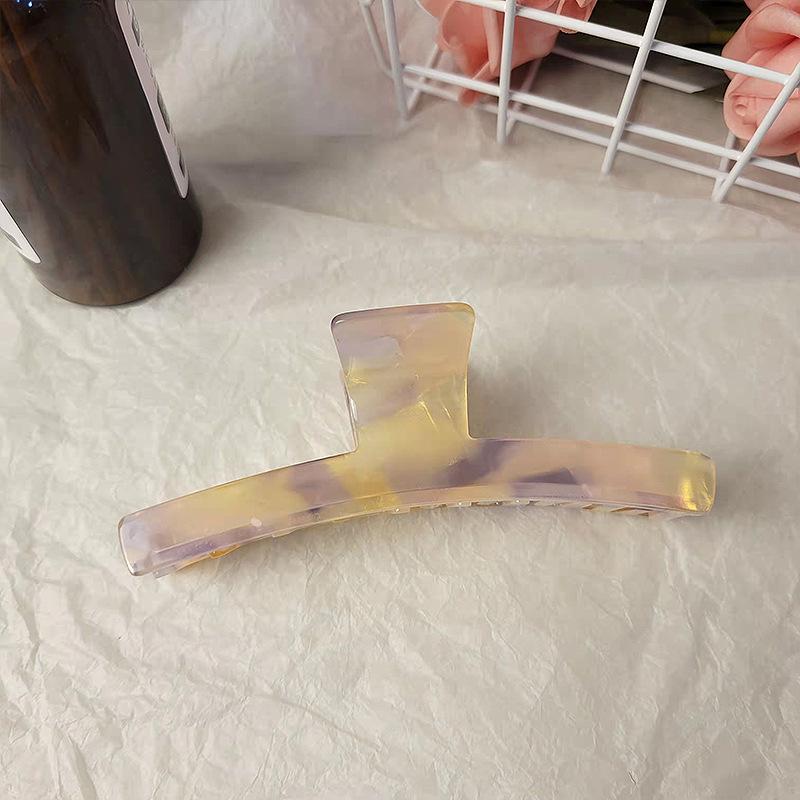 2025 Korean Elegant Acetate Hair Clip for Bun - Large Size