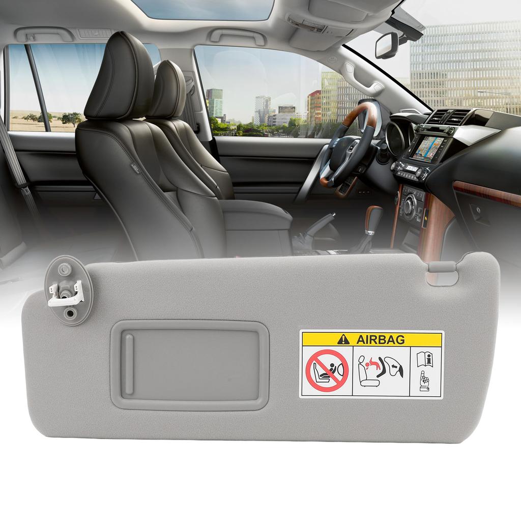Sun Visor Left Driver Side Sun Blocking Elegant Makeup Mirror Rear View Sun Shielding Board for Land