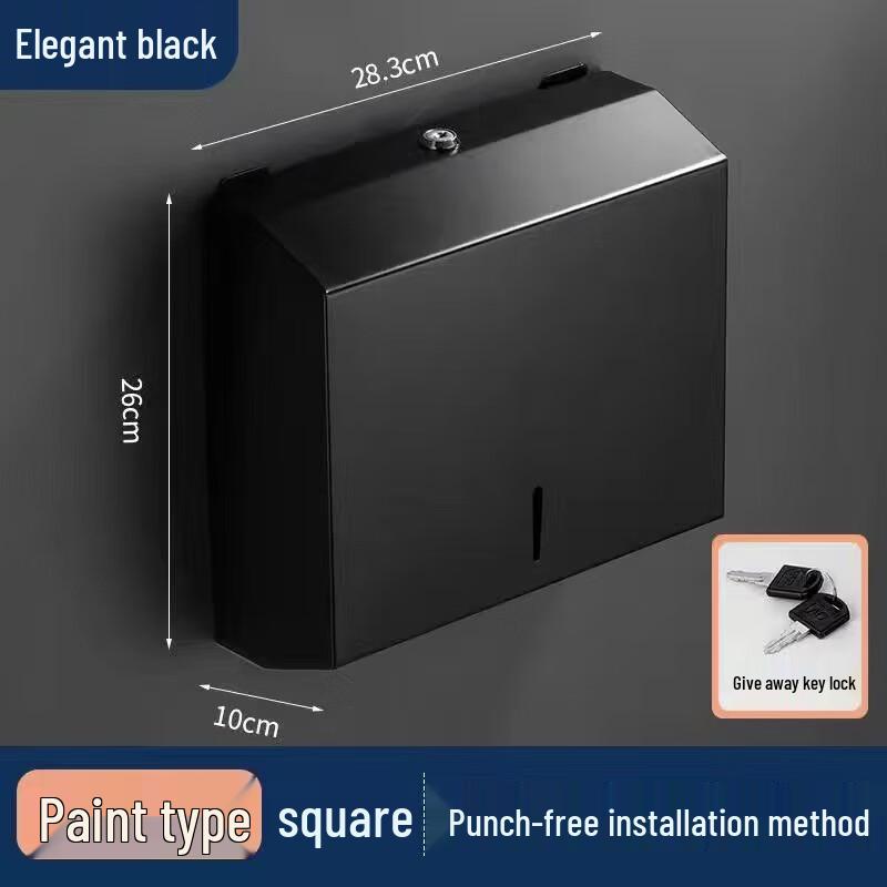 Handun 304 Stainless Steel Large Toilet Paper Holder