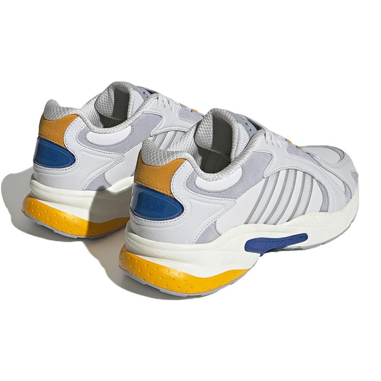 Adidas Neo Crazychaos Winter 2.0 Synthetic Leather Slip Resistant Durable Lightweight Low Top Sports Casual Shoes Men Sneakers Gray Blue Yellow GY4630