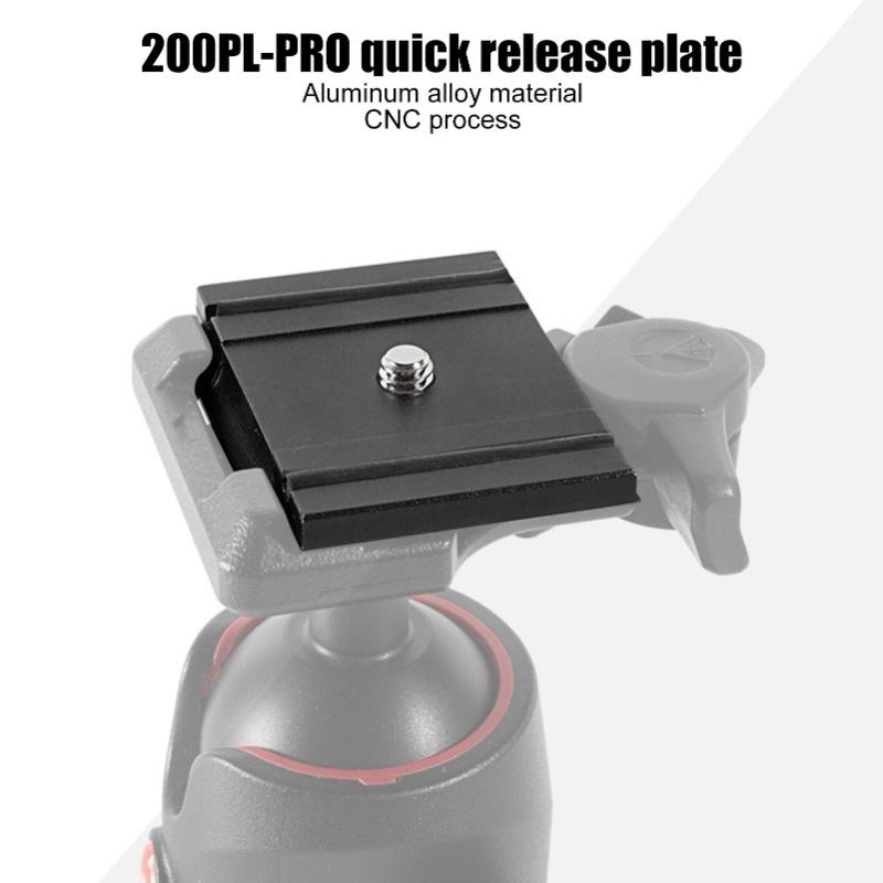 200PLPR0 Aluminium Alloy Camera Quick Release Loading Plate Board Camera Accessory