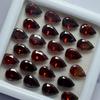 Natural CERTIFIED 6 Pcs Sapphire Orange Pear Cut Loose Gemstone 7x5 Mm Lot Aq-3636