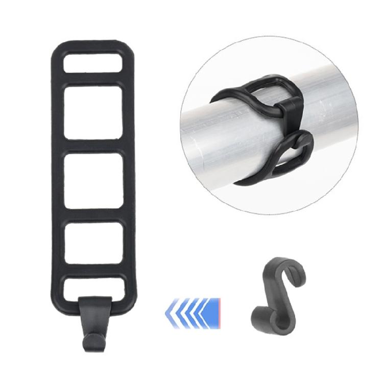 20 Stück Dehnbares Gummiband Vielseitige Silikonbänder Befestigungs-Montagegurt Fahrradzubehör