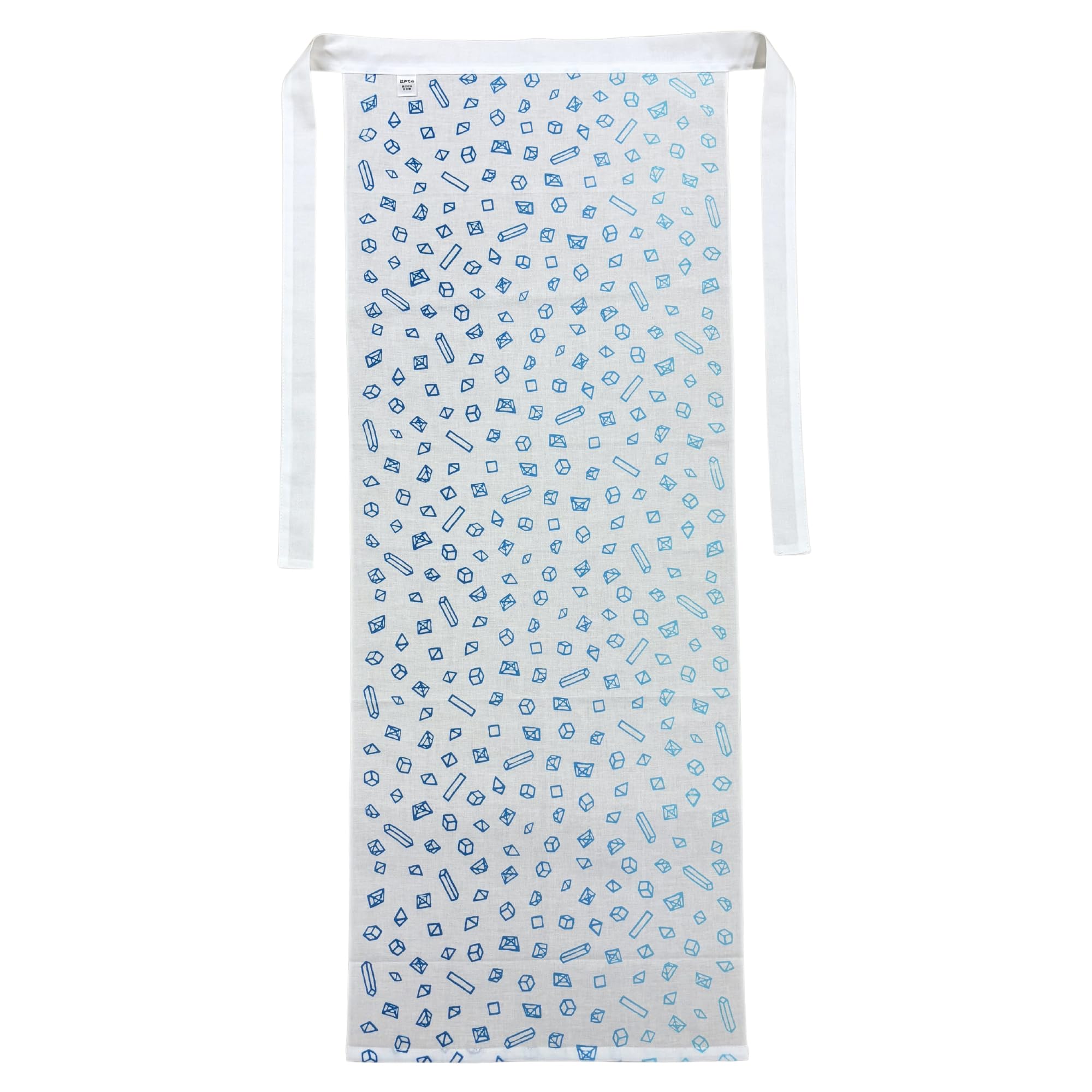 

Edoten Etchu Fundoshi (Loincloth) Made in Japan, 100% Cotton, Stylish Japanese Tenugui Pattern, Men s, One Size Fits All, Salt Crystal (White Cord)