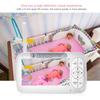 720P HD Wireless Digital Color Night Vision Baby Monitor with 5in LCD