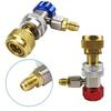 Adapter Quick Fitting For R134a And R1234yf High Low Side Adapter Fitting Connector Car Airconditioning Fitting Car Tool