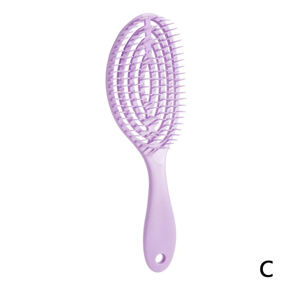 1PCS Massage Hair Comb Wet Hair Brush Salon Women Hairdressing Tools Detangling HairBrush Wet Dry Salon Barber Hair Styling Tool