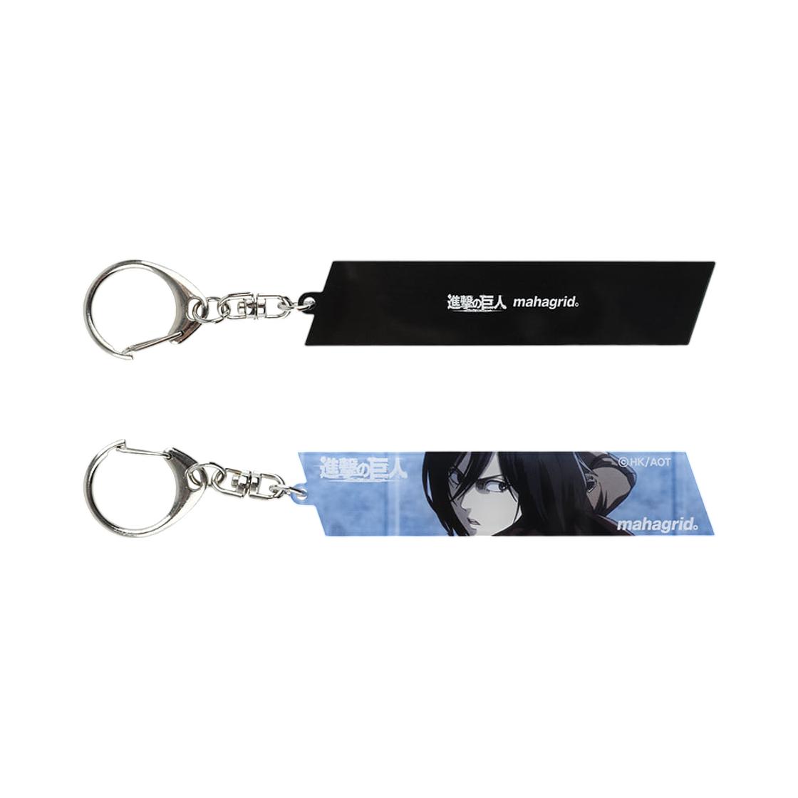Mahagrid x Attack On Titan AOT Acrylic Keyring Mikasa ONE SIZE