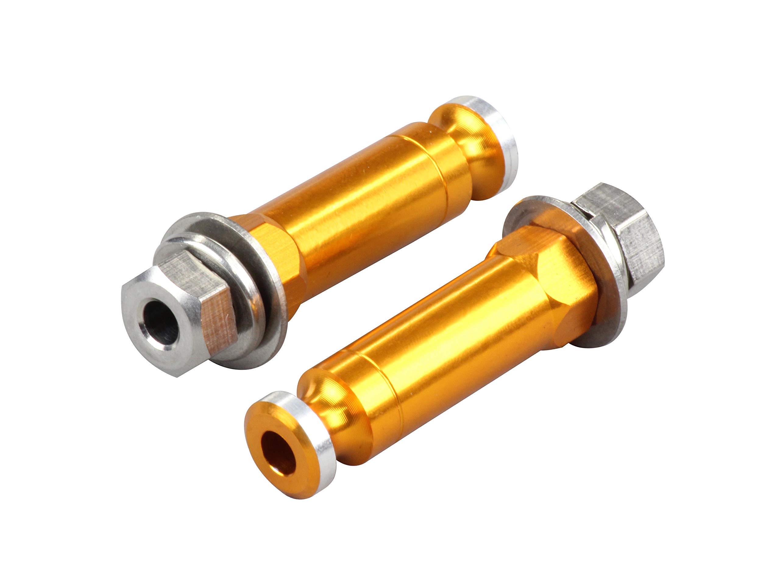 

POSH FAITH принадлежности для мотоциклов длинная цветная стойка указателя поворота M10 мм золотая 031301-04