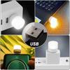 USB Steckerlampe Computer Mobile Stromversorgung Aufladen USB Kleine Buchlampen LED Auge Leselicht Kleines Rundes Licht Nachtlicht