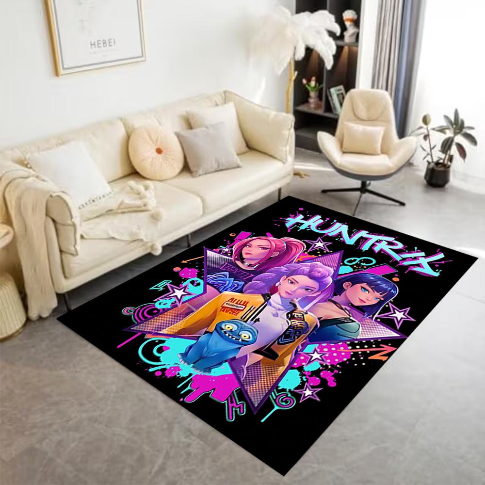 Galactic Trio Harmony Area Rug Suitable for Kitchen Study Room Dining Room Hallway Antislip Carpet Anime Office Decor Birthday/Christmas Gift