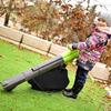 Leaf Blower Vacuum Bag Replacement with Cable Tie Oxford Cloth Portable Handle Leaf Blower  Ed Dump Bag