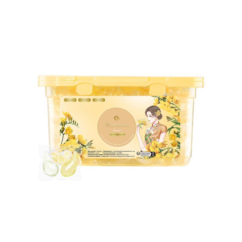 Super Deep Cleaning Environmentally Friendly Laundry Beads Super Strong Color Fixing Softener Laundry Capsule Laundry Detergent