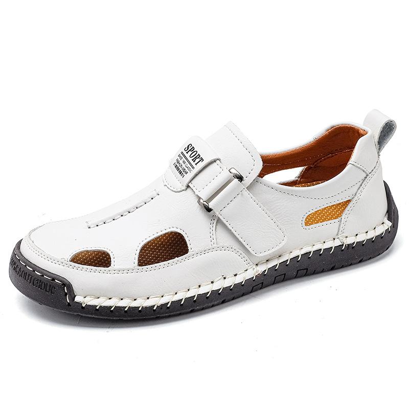 2026 New Style Men s Sandals Summer Outdoor Hiking Beach Soft-Tread Anti-Slip Comfortable Lightweight Leisure Sandals mens shoes 38