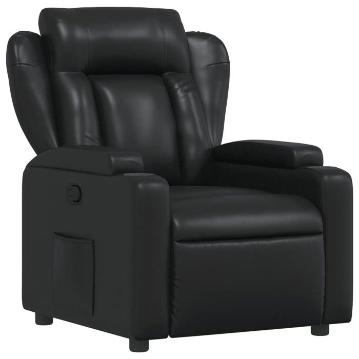 VidaXL Fauteuil Inclinable, Chaise de Relaxation avec Porte-gobelets, Siège avec Dossier et Accoudoirs Salle de Séjour, 372427