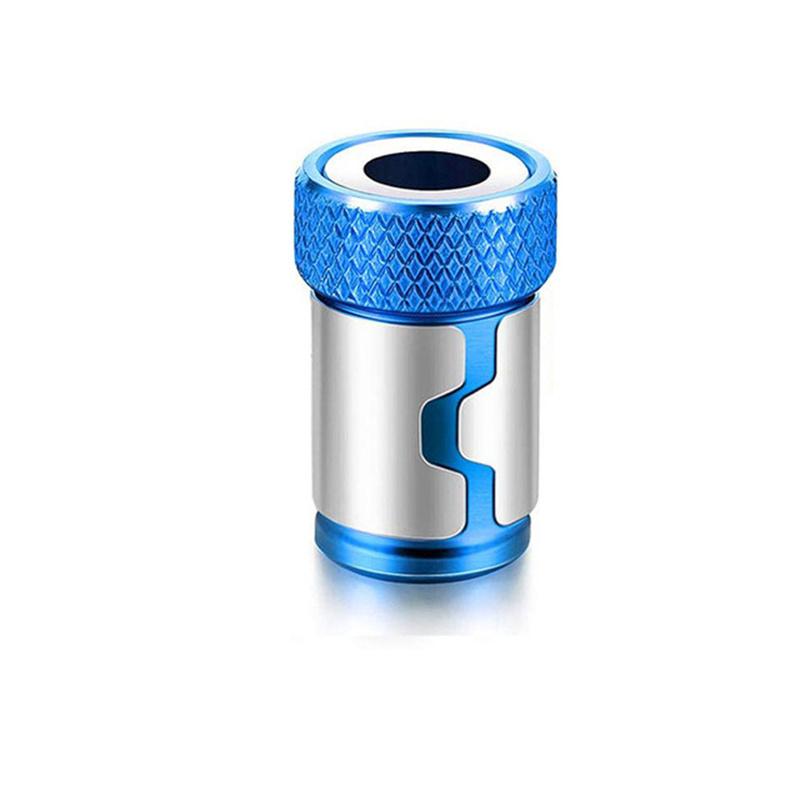 Universal 1/4 Inch Magnetic Screwdriver Bit Holder Ring Adapter for 6.35mm Shank Drill Bits Anti Corrosion Tool Accessories