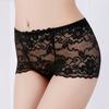 Sexy Lace Women's Panties Middle Waist Hollow Briefs Underwear Female Breathable Underpants Plus Size Comfort Intimates Lingerie